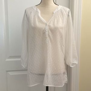 Sheer Ann Taylor Top